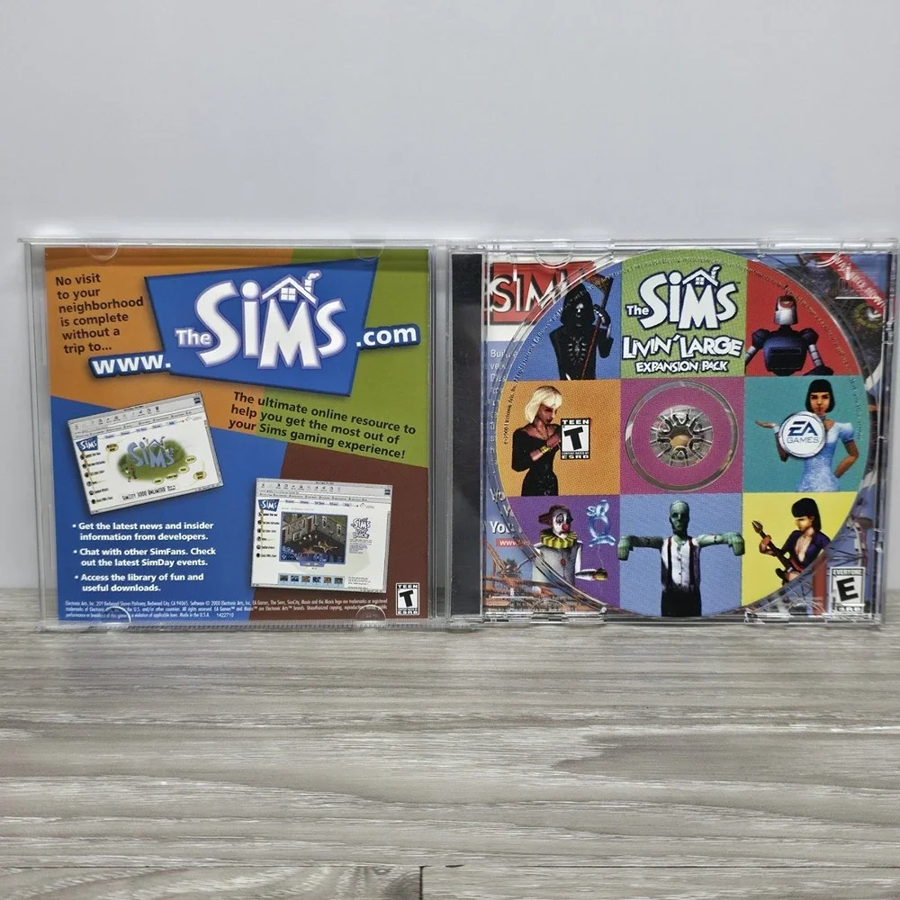THE SIMS - Livin' Large Expansion Pack PC CD ROM